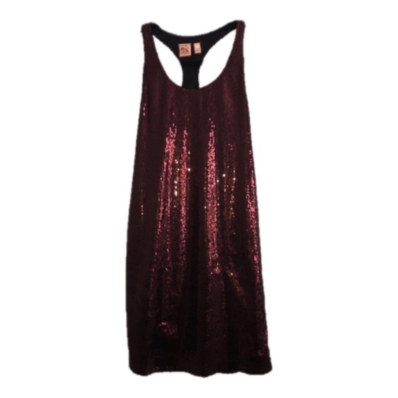 French Connection Copper Sequin Dress - Picture 1 of 6